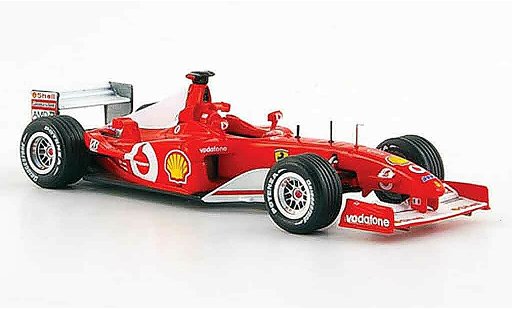Ferrari F1 F2002 1/43 Hot Wheels Elite no.3 m. schumacher vainqueur gp kanada 2002 miniature