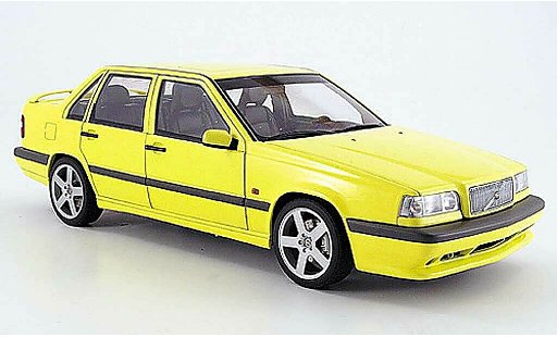 Volvo 850 T5-R 1/18 Autoart t-5 r jaune limousine miniature