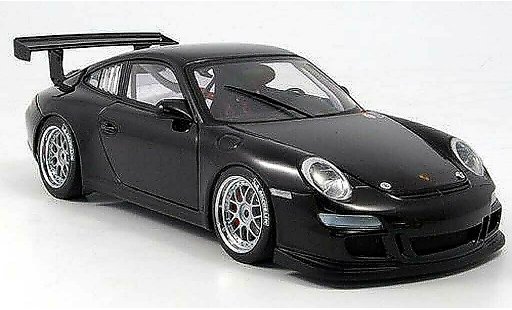 Porsche 911 GT3 CUP 1/18 Autoart noire plain body version miniature