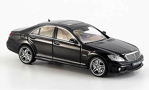 Mercedes Classe S AMG 1/43 Autoart S63 noire miniature