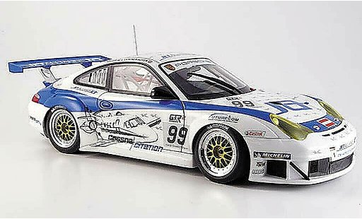 Porsche 911 GT3 RSR 1/18 Autoart no.99 fia gt mugello 2006 miniature