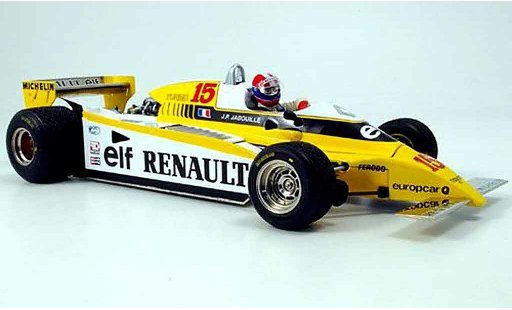 Renault F1 1980 1/18 Exoto re-20 turbo no.15 vainqueur gp osterreich miniature