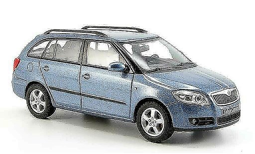 Skoda Fabia Combi 1/43 Abrex ii grise miniature