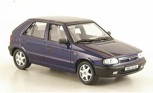 Skoda Felicia Base 1/43 Abrex bleu 1994 miniature