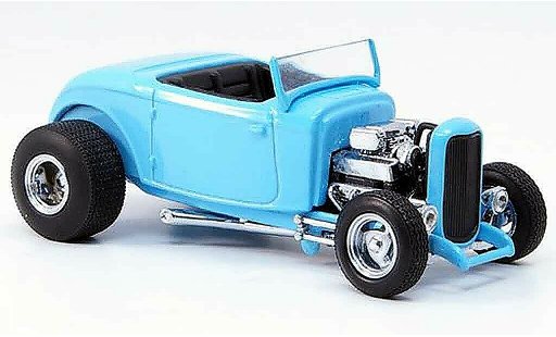Ford 1932 Hot Rod 1/43 Eagle Street bleu noirees Interieur miniature
