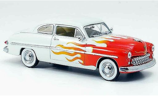 Mercury Club Coupe Hot Rod 1/43 Eagle beige avec rouge 1949 miniature