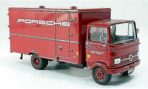 Mercedes LP 608 Koffer 1/43 Premium Cls Renndienst malle LKW miniature