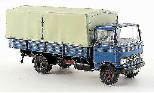 Mercedes LP 608 Pritsche 1/43 Premium Cls plateau bleu miniature