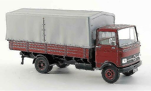Mercedes LP 608 Pritsche 1/43 Premium ClassiXXs plateau rouge miniature