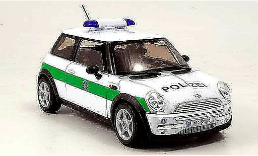 Mini Cooper D 1/18 Welly police Allemagne miniature