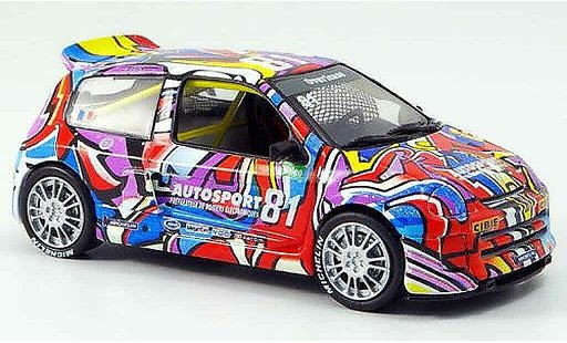Renault Clio V6 1/43 Eagle no.81 clio trophy 2000 miniature
