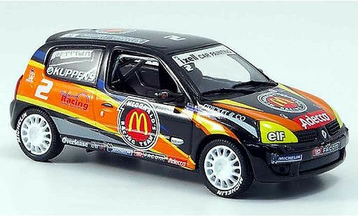 Renault Clio Cup 1/43 Eagle sport no.2 mcdonald 2001 miniature
