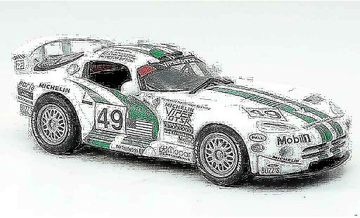 Dodge Viper GTS R 1/43 Eagle No.49 24h Le Mans 1996 miniature