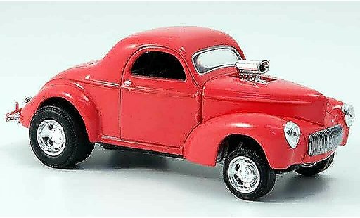 Willys Coupe 1941 1/43 Eagle Hot Rod rouge miniature