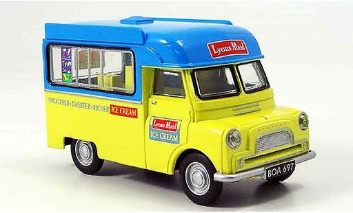 Bedford CA utilitaire 1/43 Oxford fourgon Lyons Maid Eiswagen miniature