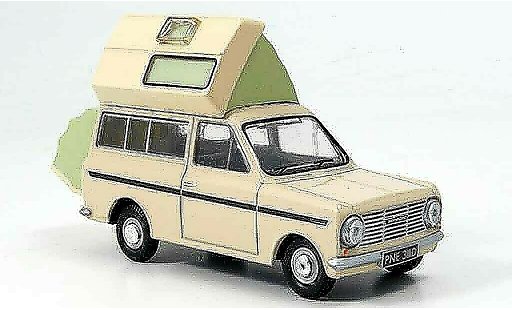 Bedford HA minibus 1/43 Oxford Roma beige Campingbus miniature