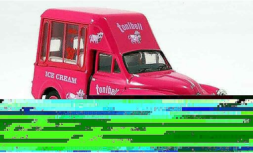 Morris Minor Van 1/43 Oxford rose Tonibell Hochtoit Eiswagen miniature