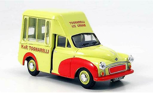 Morris Minor Van 1/43 Oxford Tognarelli Ice Cream Hochtoit Eiswagen miniature