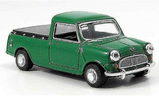 Austin Mini Pick Up utilitaire 1/43 Oxford verte Ladeflache ferm&Atilde;&copy; miniature