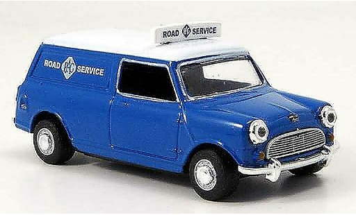 Austin Mini Van utilitaire 1/43 Oxford bleu blanche RAC Road Service miniature