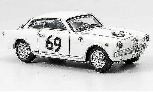 Alfa Romeo Giulietta berlina 1/43 Bang Sprint veloce no.69 peroglio zeltweg 1957 miniature