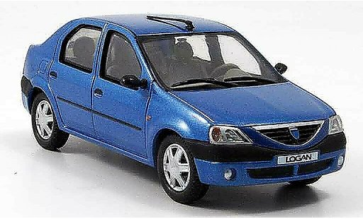 Dacia Logan Berline 1/43 Eligor bleu miniature