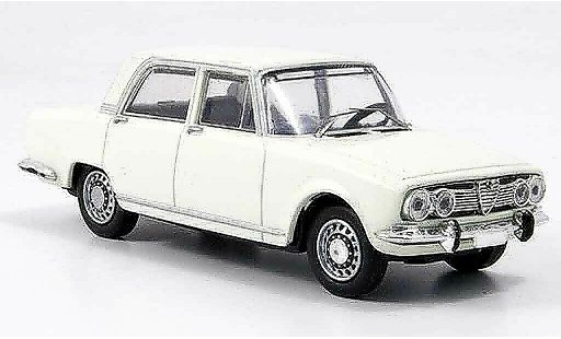 Alfa Romeo 1750 berlina 1/43 M4 berline blanche b quality 1968 miniature