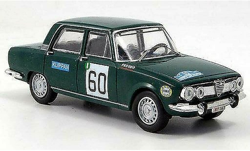 Alfa Romeo 1750 berlina 1/43 M4 No.60 Alpen Rally B-Quality 1968 miniature