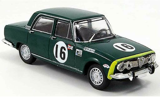 Alfa Romeo 1750 berlina 1/43 M4 berline no.16 24h spa b quality 1968 miniature