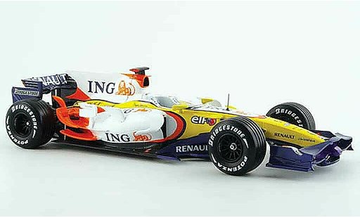 Renault F1 2008 1/18 Norev r28 f1 team f.alonso miniature