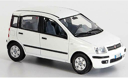 Fiat Panda Base 1/43 Norev New blanche 2003 miniature