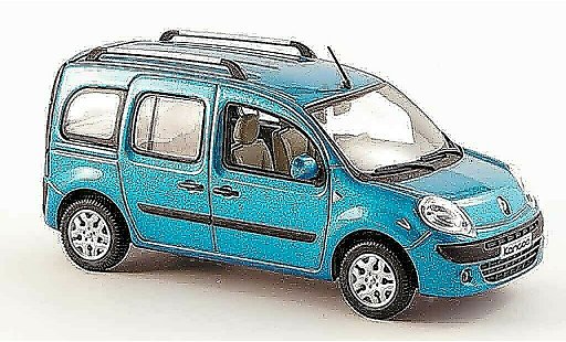 Renault Kangoo Base 1/43 Norev bleu avec fenstern 2008 miniature