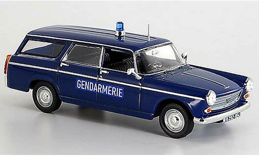 Peugeot 404 Break 1/43 Norev Gendarmerie Police 1969 miniature