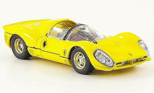 Ferrari 330 P4 1/43 Bang spider jaune strassenversion miniature