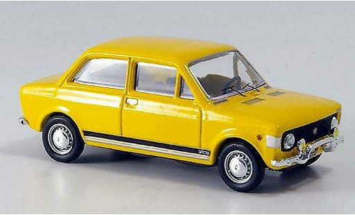 Fiat 128 Rally 1/43 Rio jaune 1971 miniature