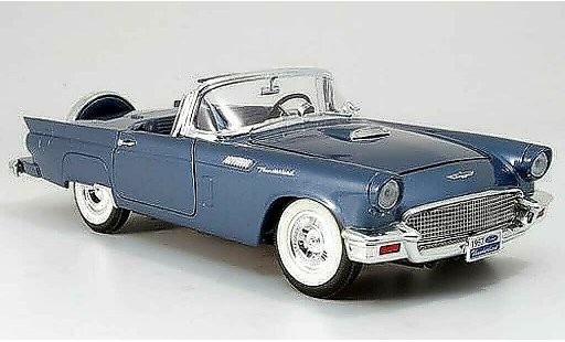 Ford Thunderbird Two-Seater 1/18 Yat Ming bleue miniature