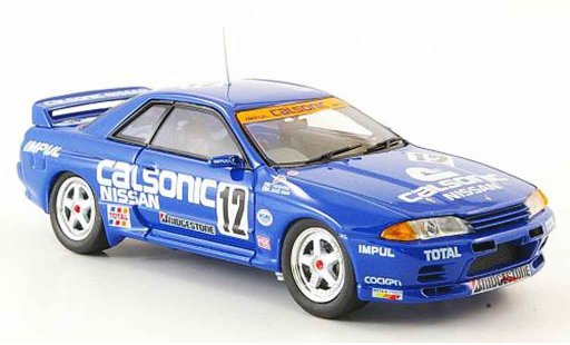 Nissan Skyline R32 1/43 Ebbro GT R No.12 Calsonic Gruppe A 1993 miniature