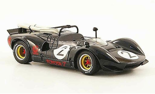 Toyota 7 GP 1968 1/43 Ebbro no.2 noire japan miniature