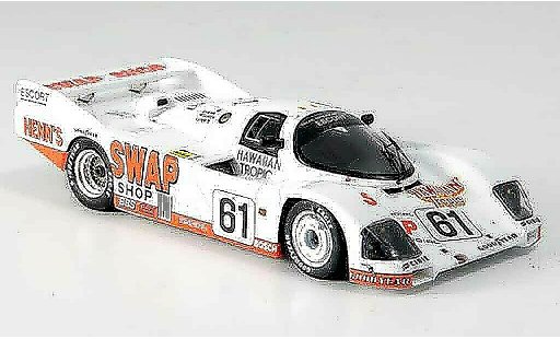 Porsche 962 1984 1/43 Spark No.61 Ferte Doeren Henn Le Mans miniature