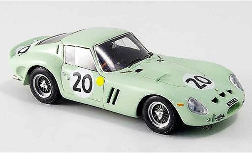 Ferrari 250 GTO 1962 1/43 Red Line no.20 ireland gregory le mans miniature