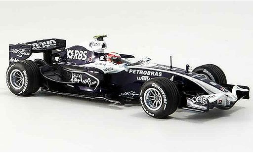 Toyota F1 Williams 1/43 Minichamps showcar kazuki nakajima 2008 miniature