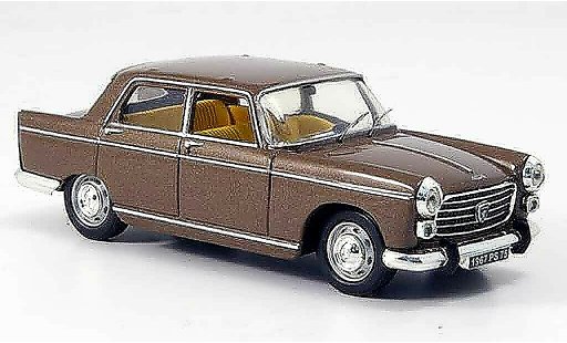 Peugeot 404 Berline 1/43 Vitesse marron limousine miniature