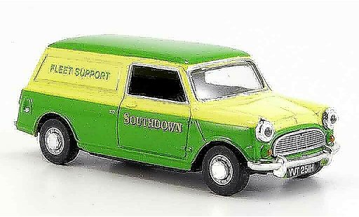 Austin Mini Van utilitaire 1/43 Oxford verte jaune Southdown miniature