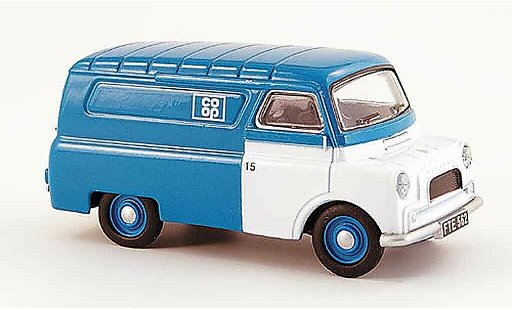Bedford CA utilitaire 1/43 Oxford Van verte blanche CO OP fourgon miniature
