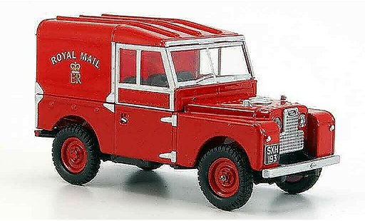 Land Rover 88 Base 1/43 Oxford rouge Royal Mail miniature