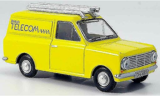 Bedford HA utilitaire 1/43 Oxford Van jaune British Telecom fourgon miniature