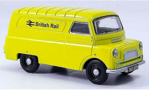 Bedford CA utilitaire 1/43 Oxford Van jaune British Rail fourgon miniature