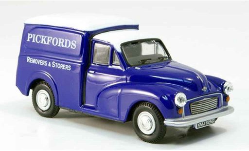 Morris Minor Van 1/43 Oxford bleu Pickfords fourgon miniature