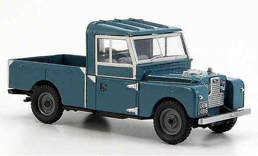 Land Rover 109 Base 1/43 Oxford bleu Pick Up miniature