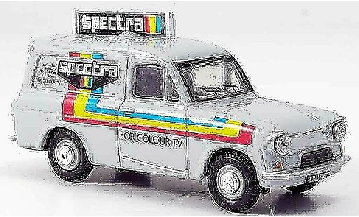 Ford Anglia Van 1/43 Oxford blanche Spectra fourgon miniature